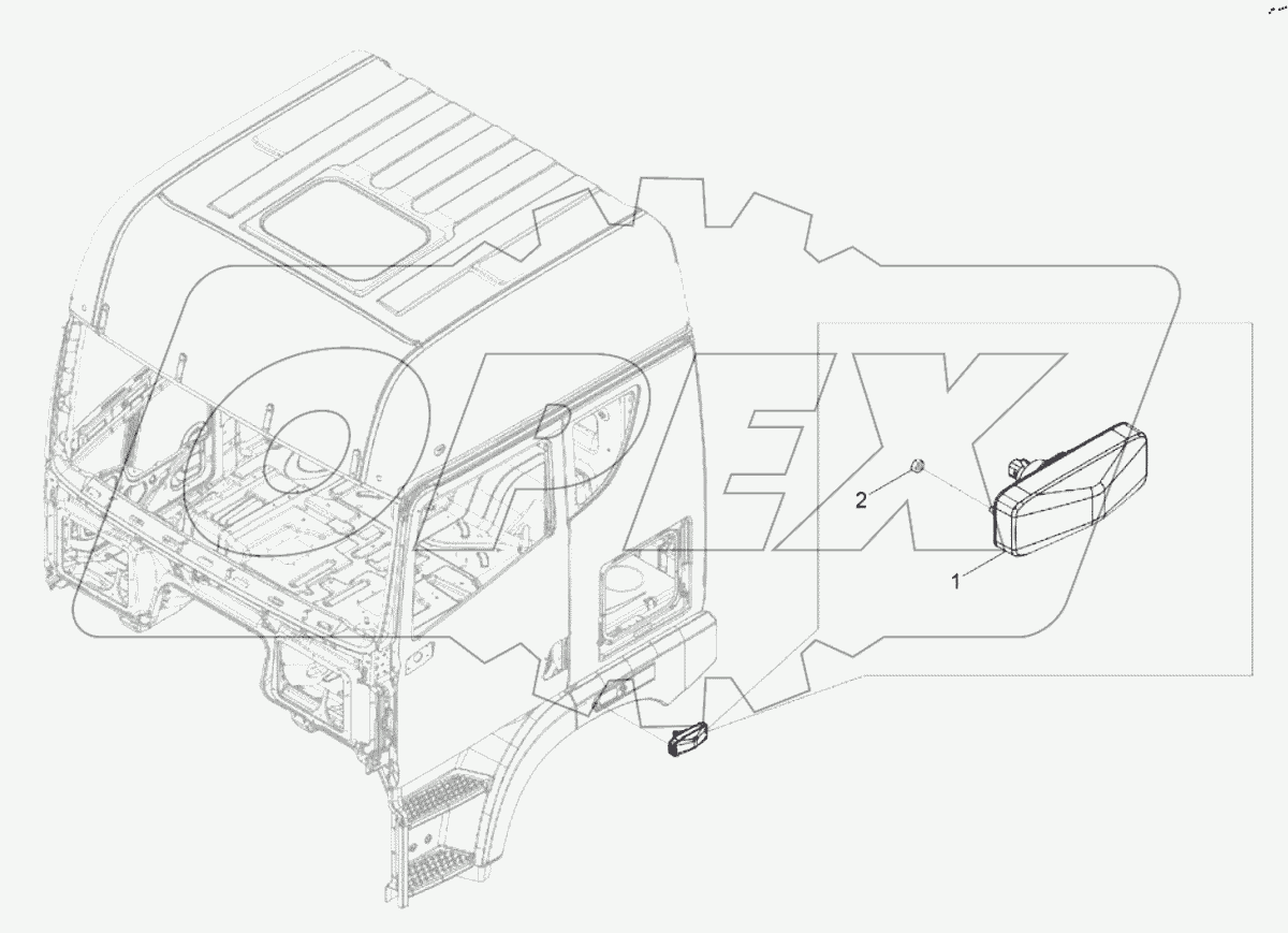  Боковой указатель поворота