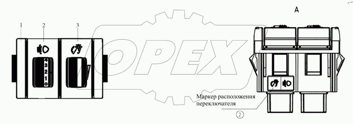  Блок двух клавиш (1)