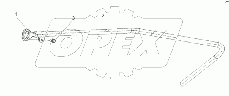  Маслоизмерительный щуп