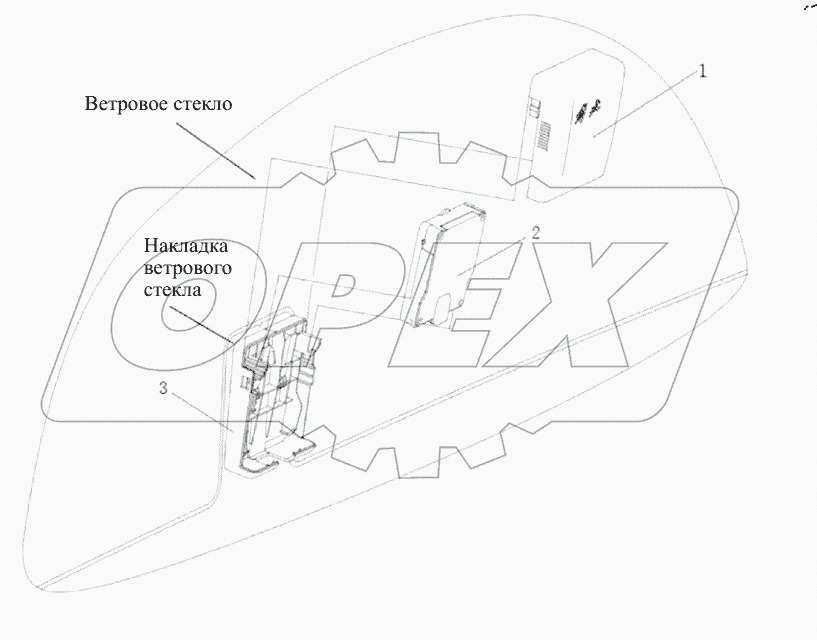  Интеллектуальная камера переднего вида