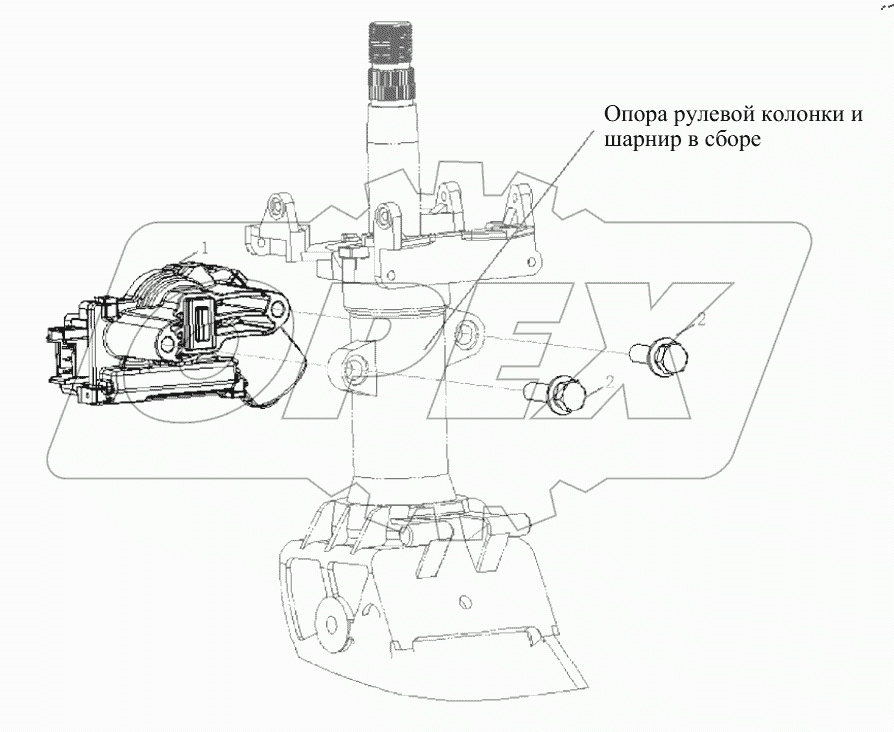  Электронная блокировка рулевой колонки
