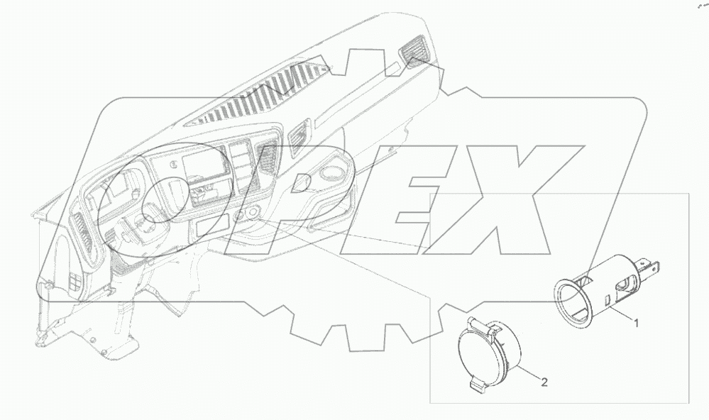  Розетка 24 В