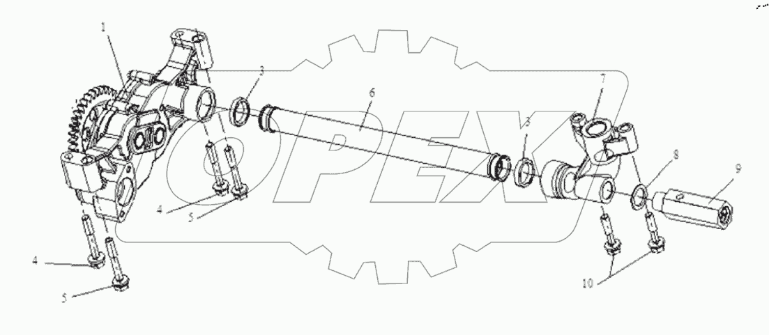  Масляный насос