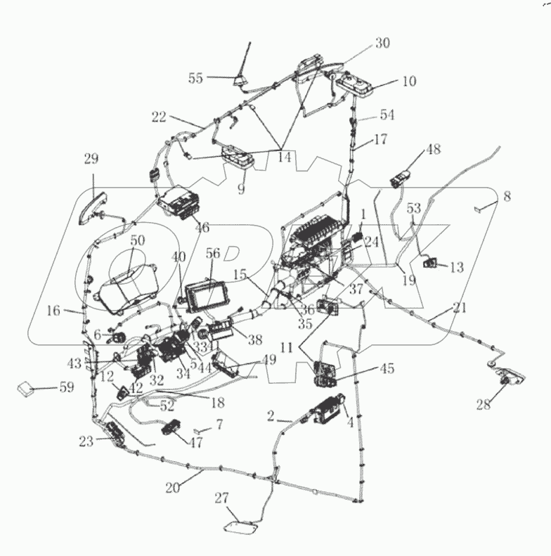  Электрооборудование кабины