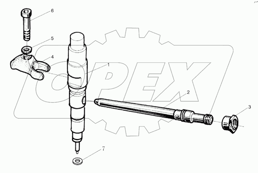 Топливная форсунка
