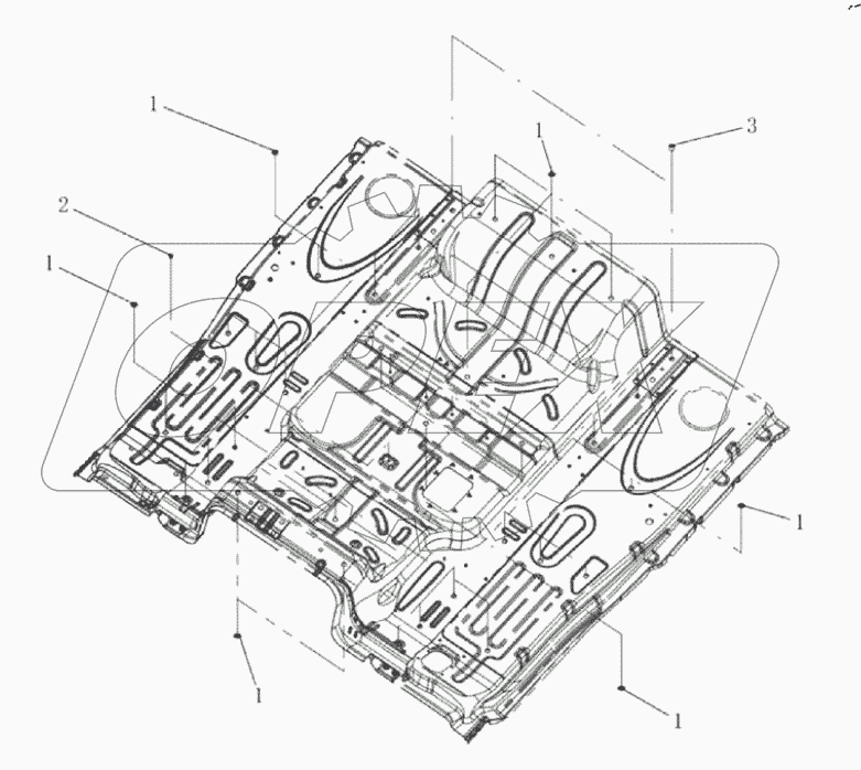  Фиксаторы напольного покрытия