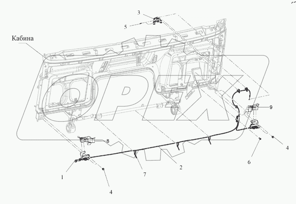  Замок капота и ручка открывания