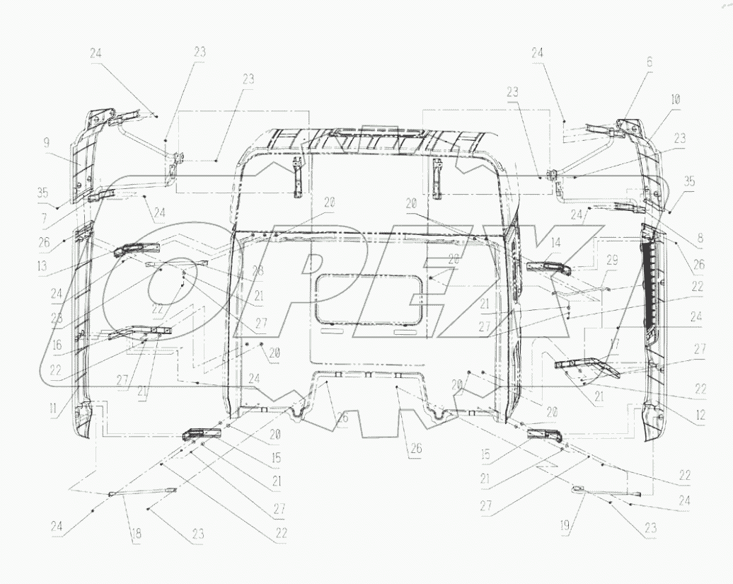  Обтекатели