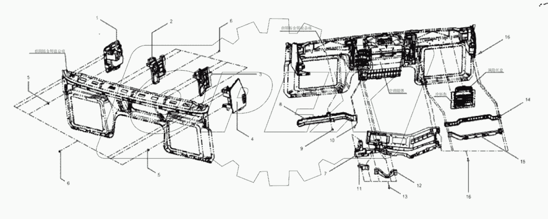 Передняя панель