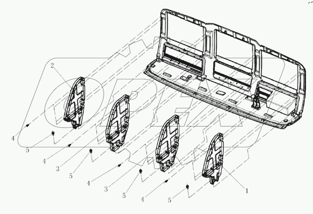  Верхняя консоль
