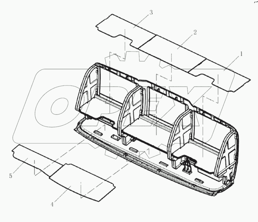  Верхняя консоль
