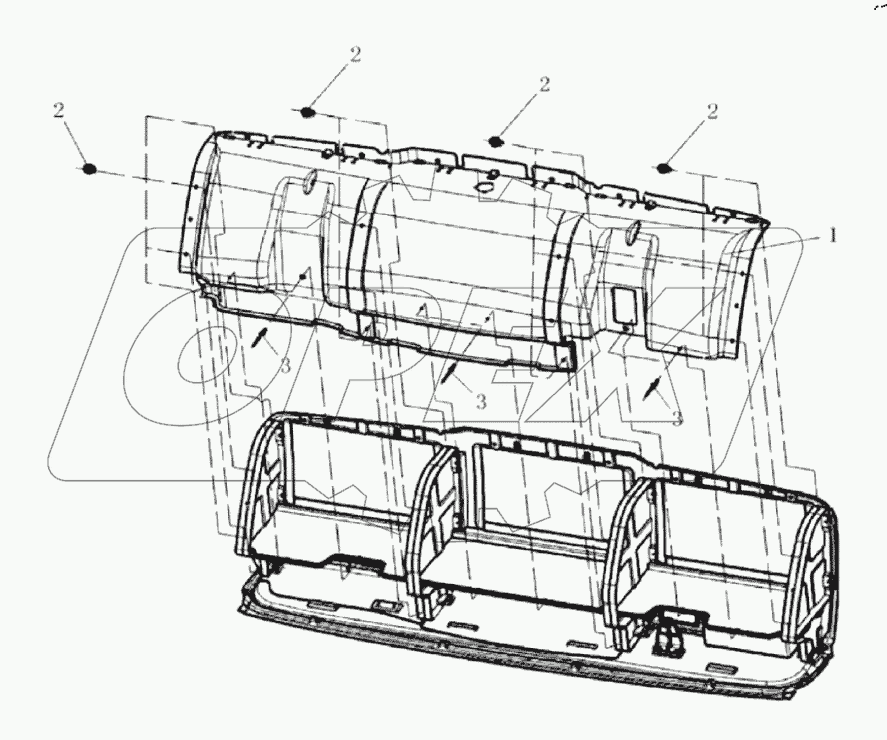  Верхняя консоль