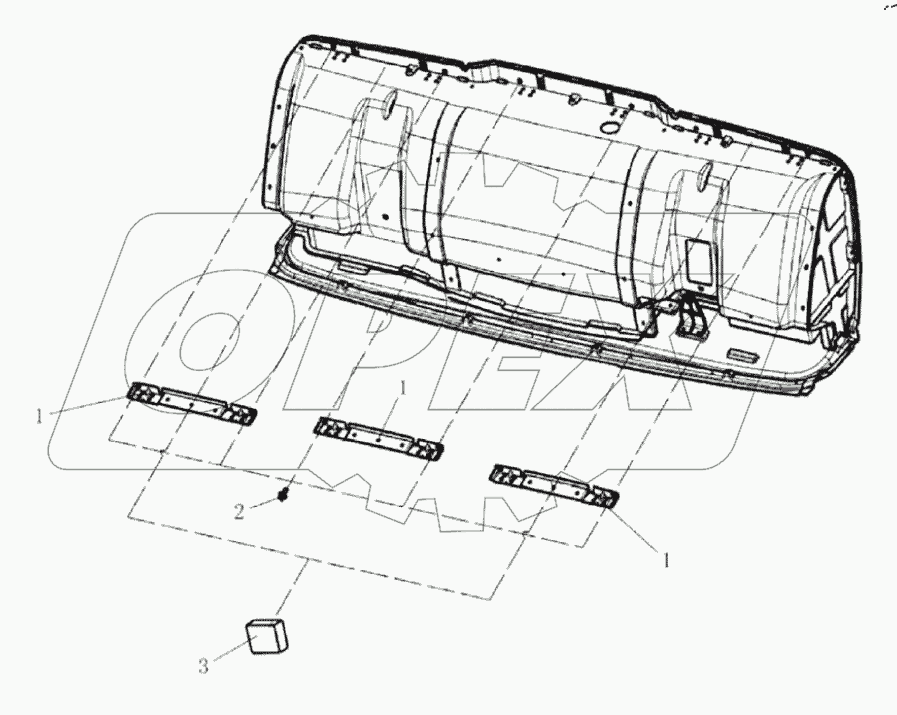  Верхняя консоль