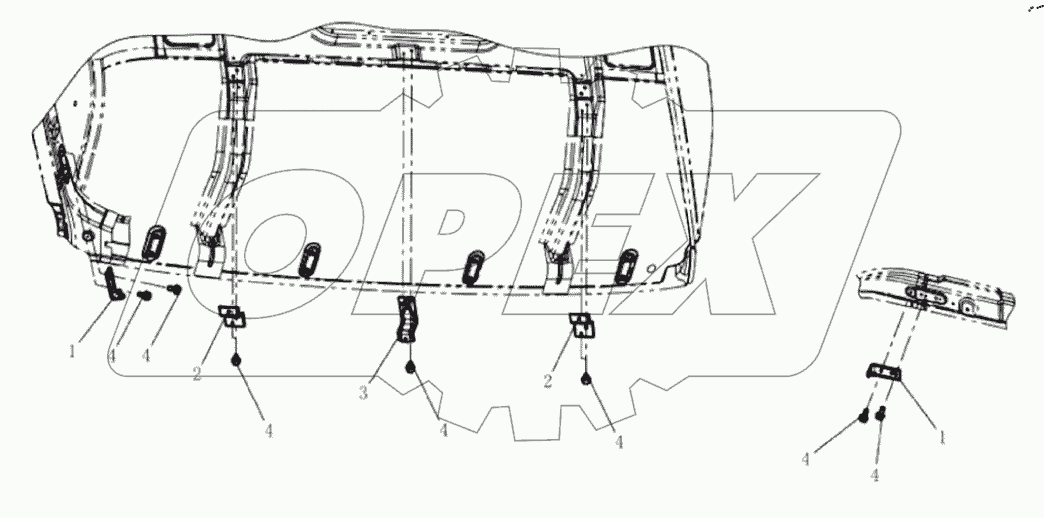  Верхняя консоль