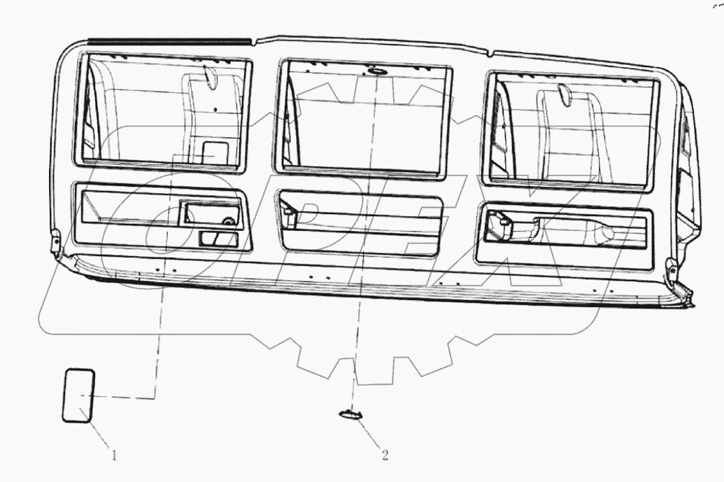  Верхняя консоль