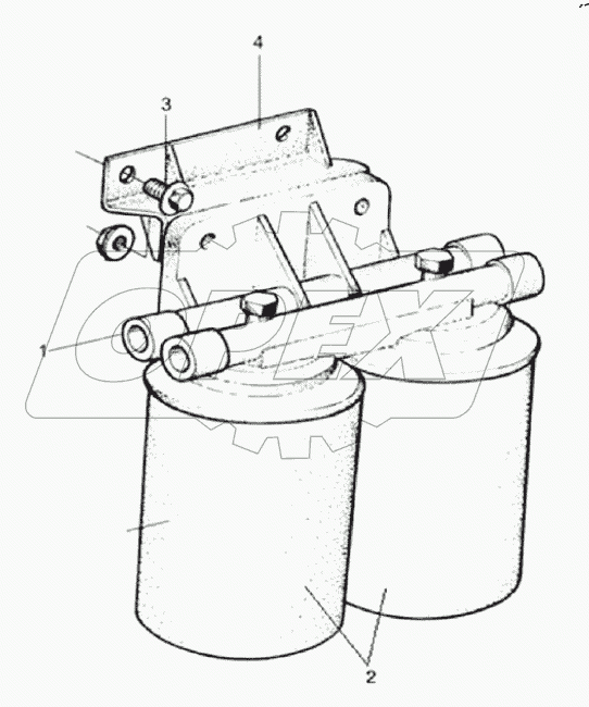  Фильтр тонкой очистки топлива