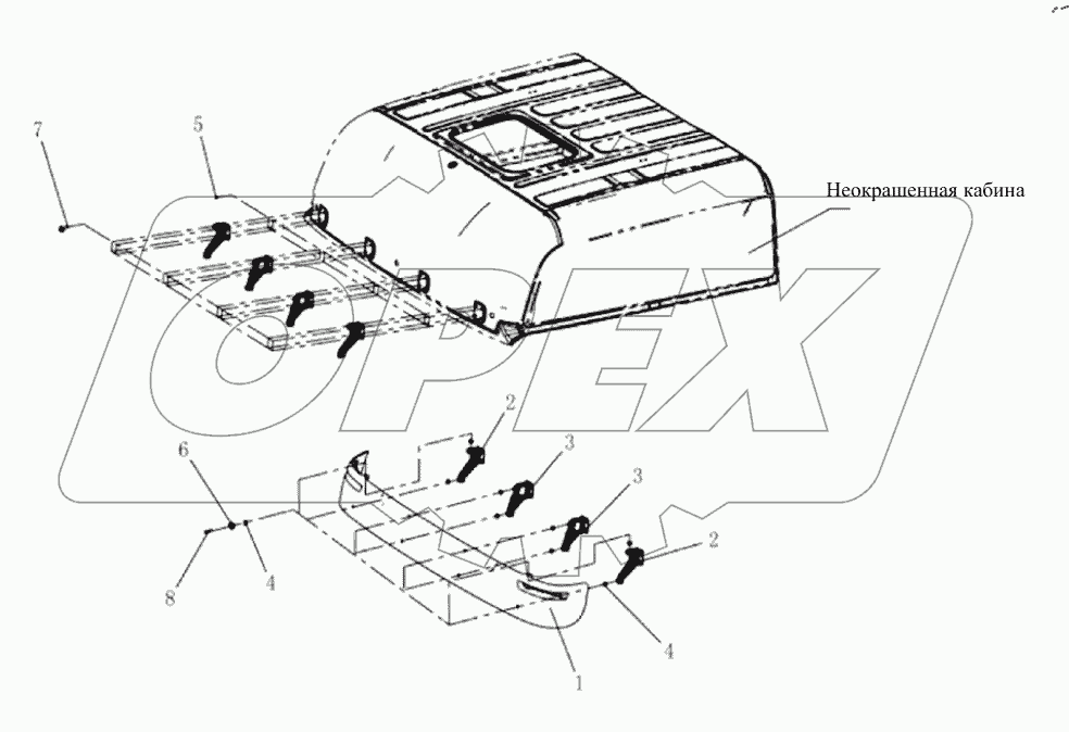 Солнцезащитный козырек крыши