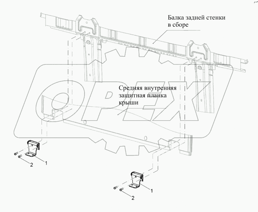  Верхнее спальное место