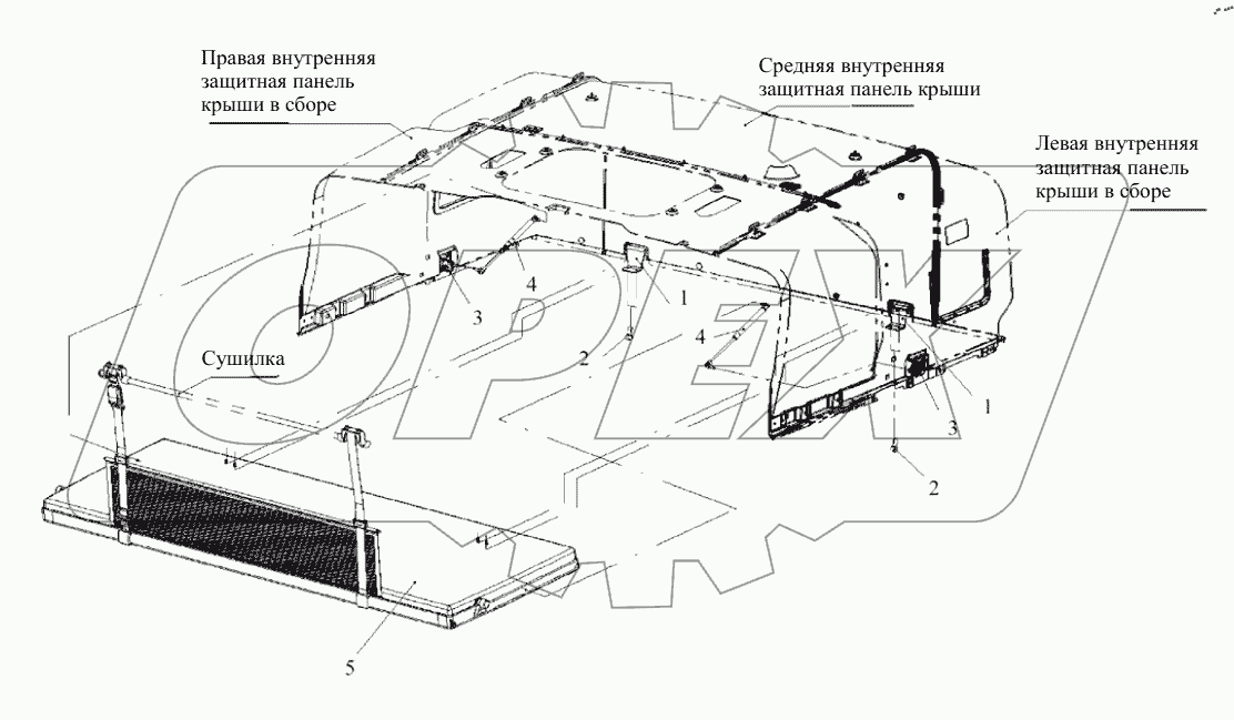 Верхнее спальное место