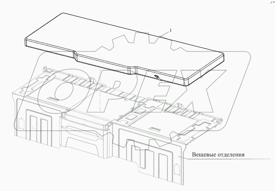  Нижнее спальное место