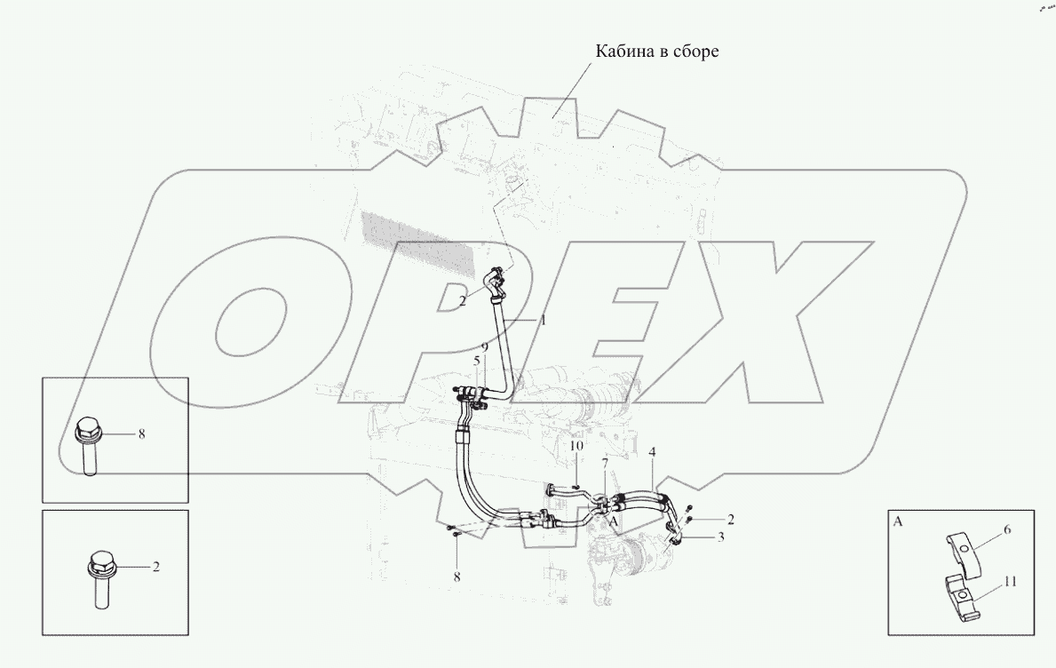  Трубопроводы хладагента кондиционера