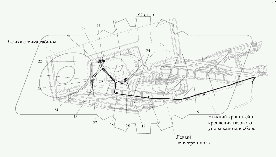  Автономный отопитель (кабина)