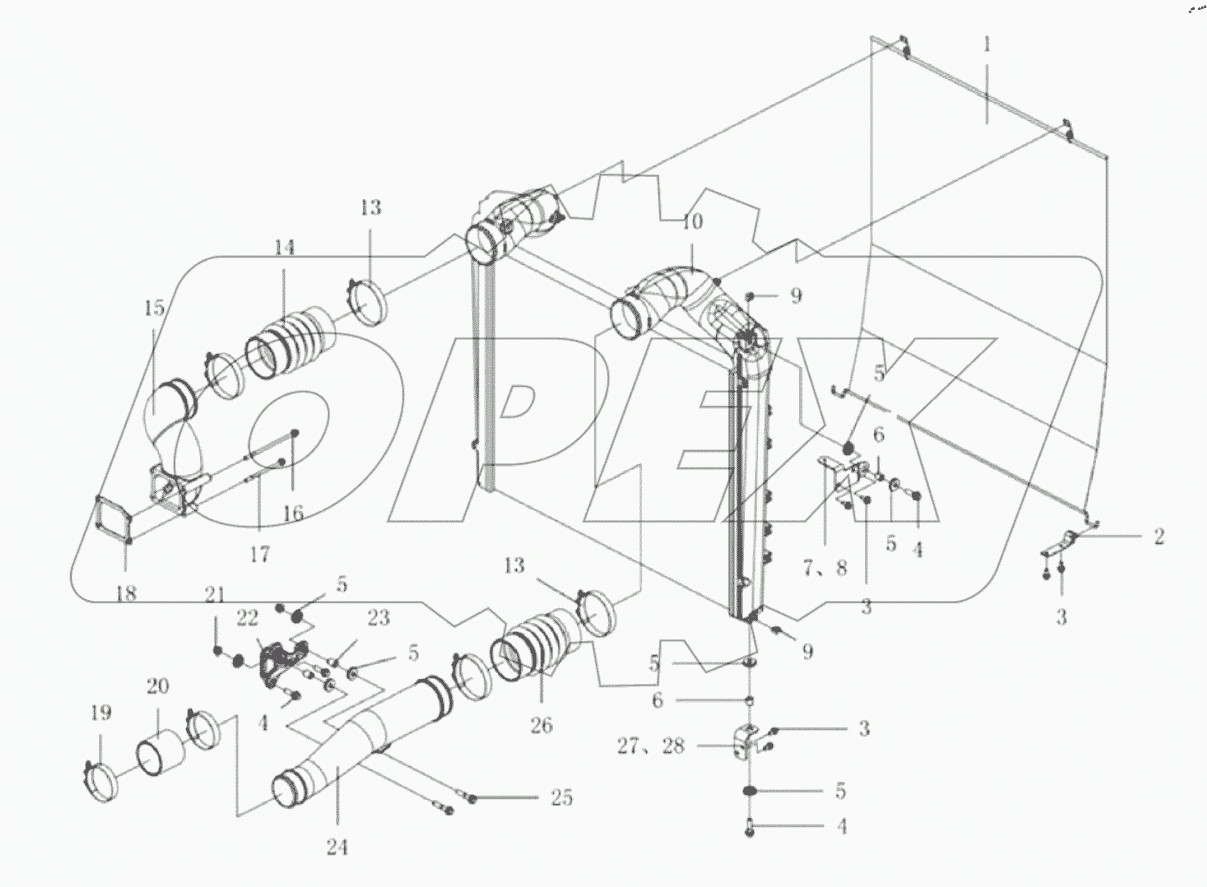  Промежуточный охладитель