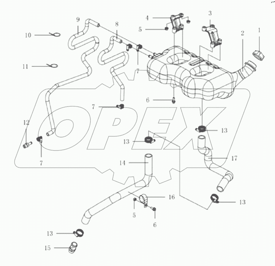  Расширительный бачок