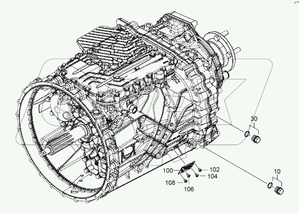  Детали картера (1)