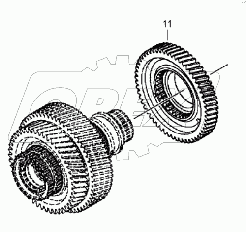  Косозубая передача (1)