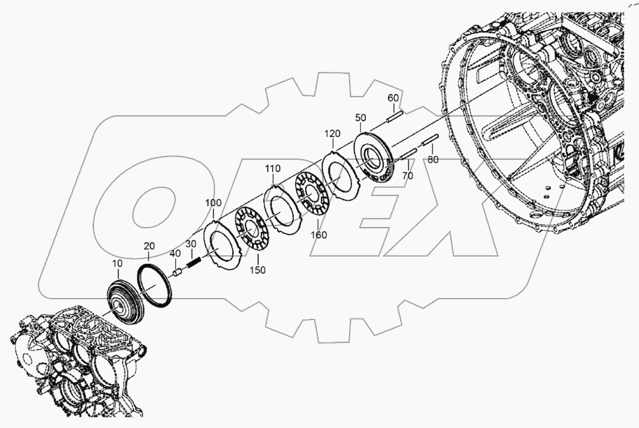  Фрикционная муфта