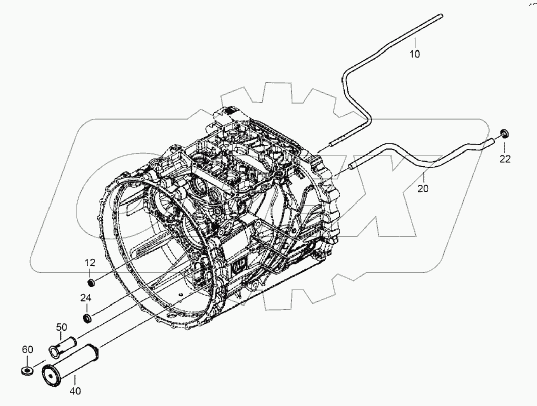  Система подачи масла