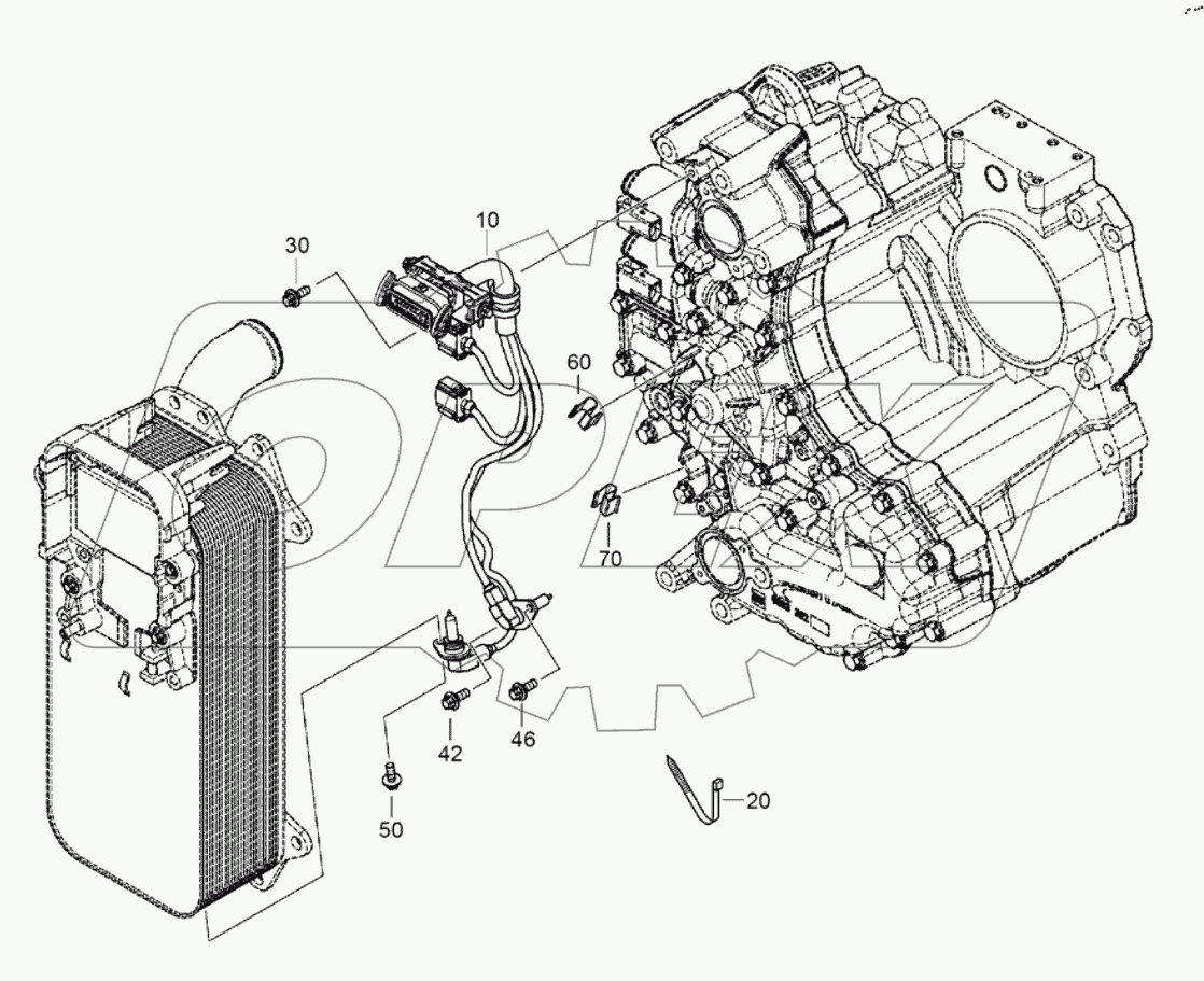  Жгут проводов трансмиссии