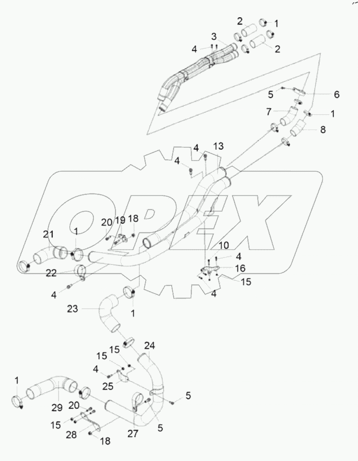  Система охлаждения автоматической трансмиссии