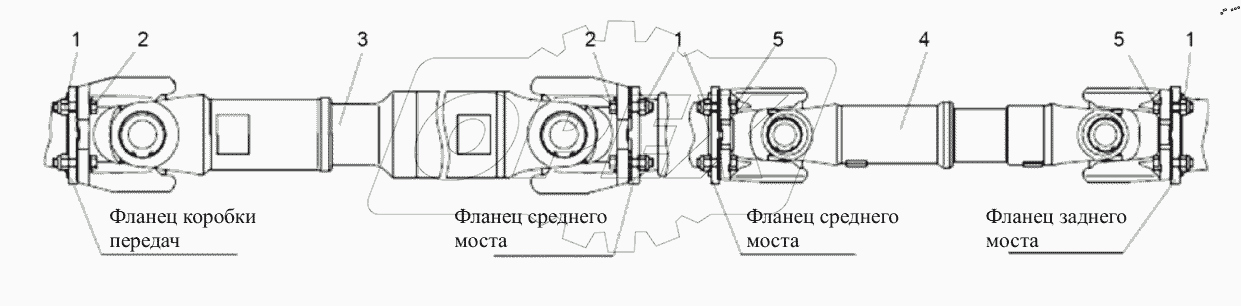  Карданный вал