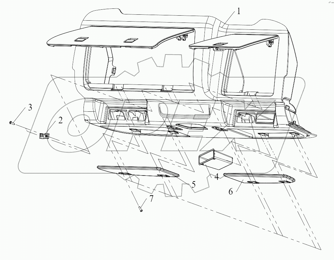  Overhead Box Component (V)