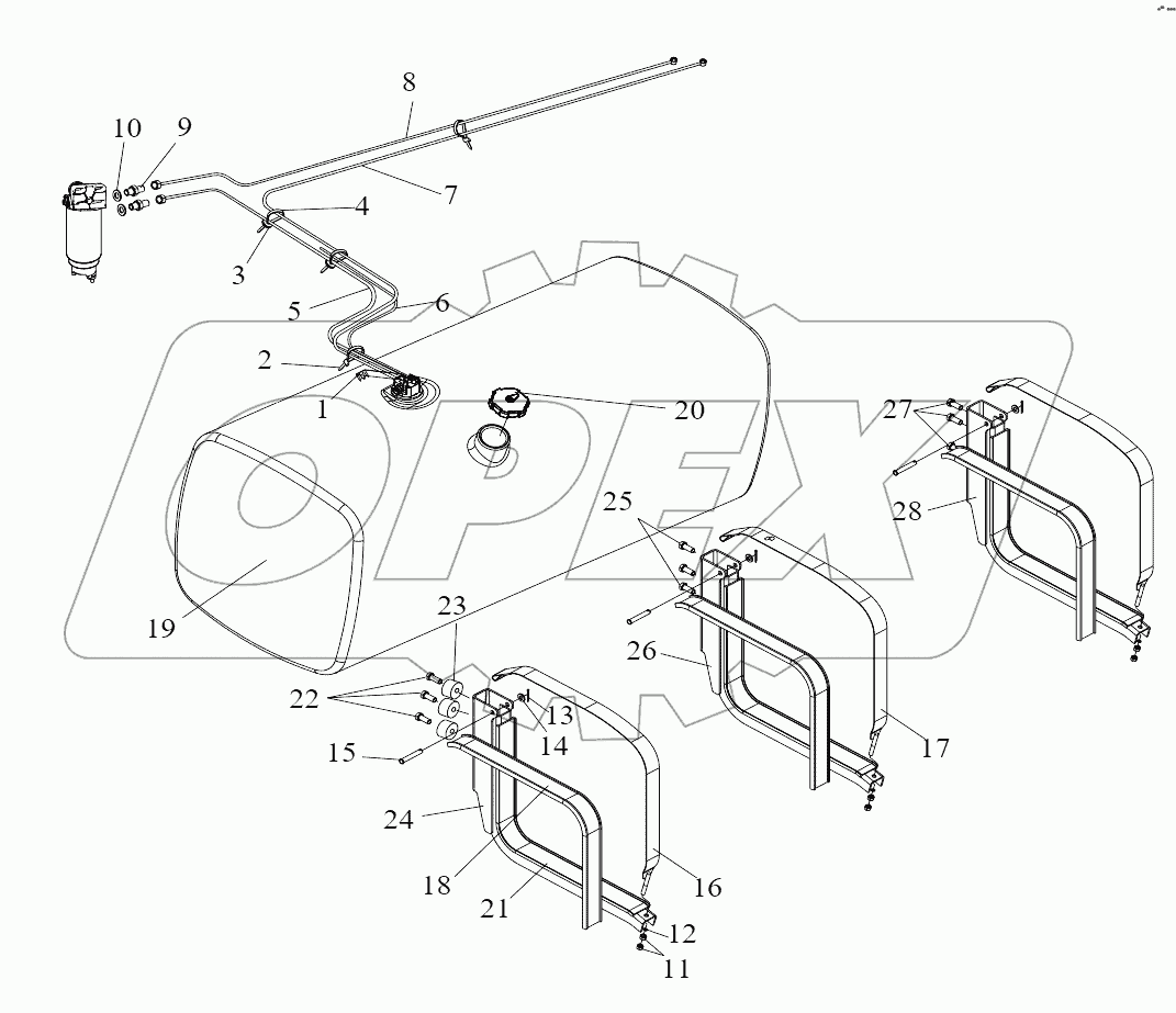  Fuel Tank and Fuel Pipeline