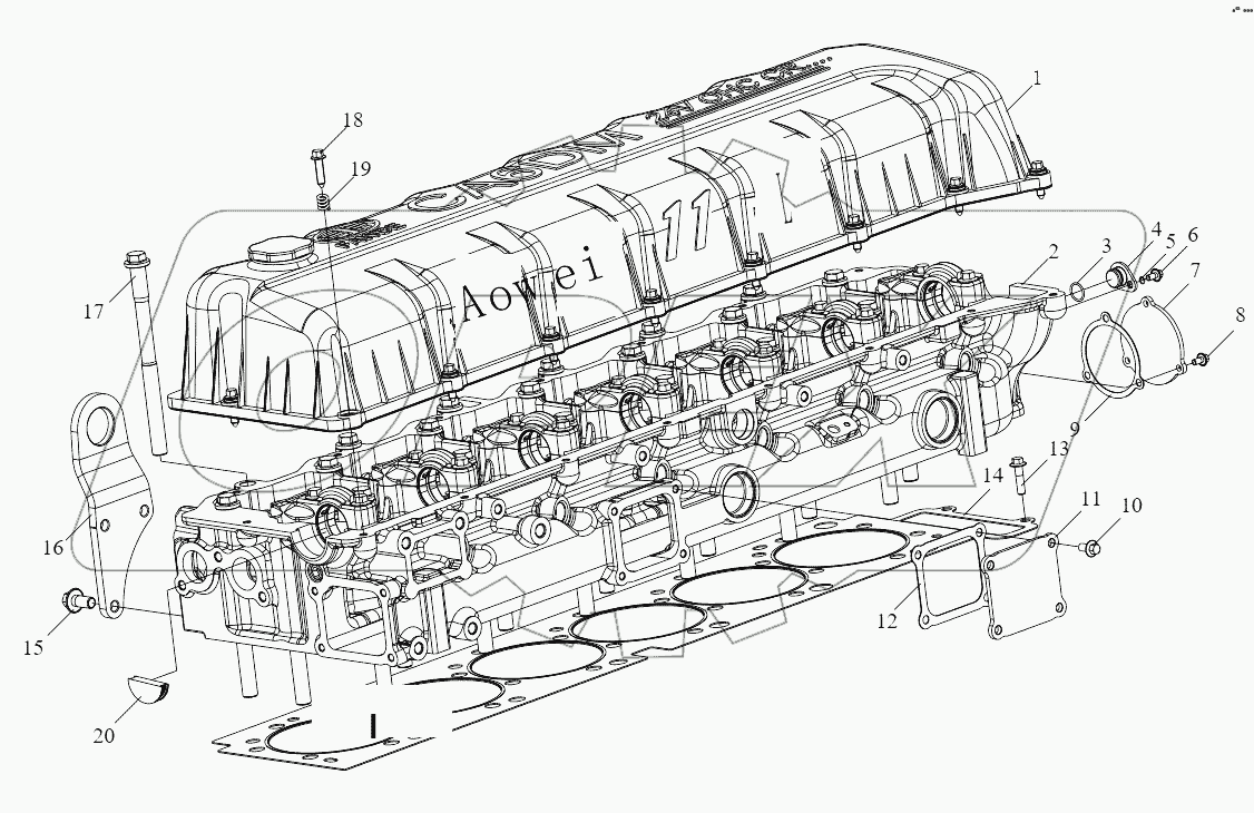  Cylinder Head Component