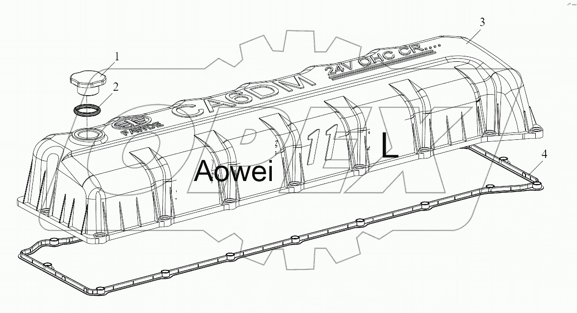  Cylinder Head Cover Assembly