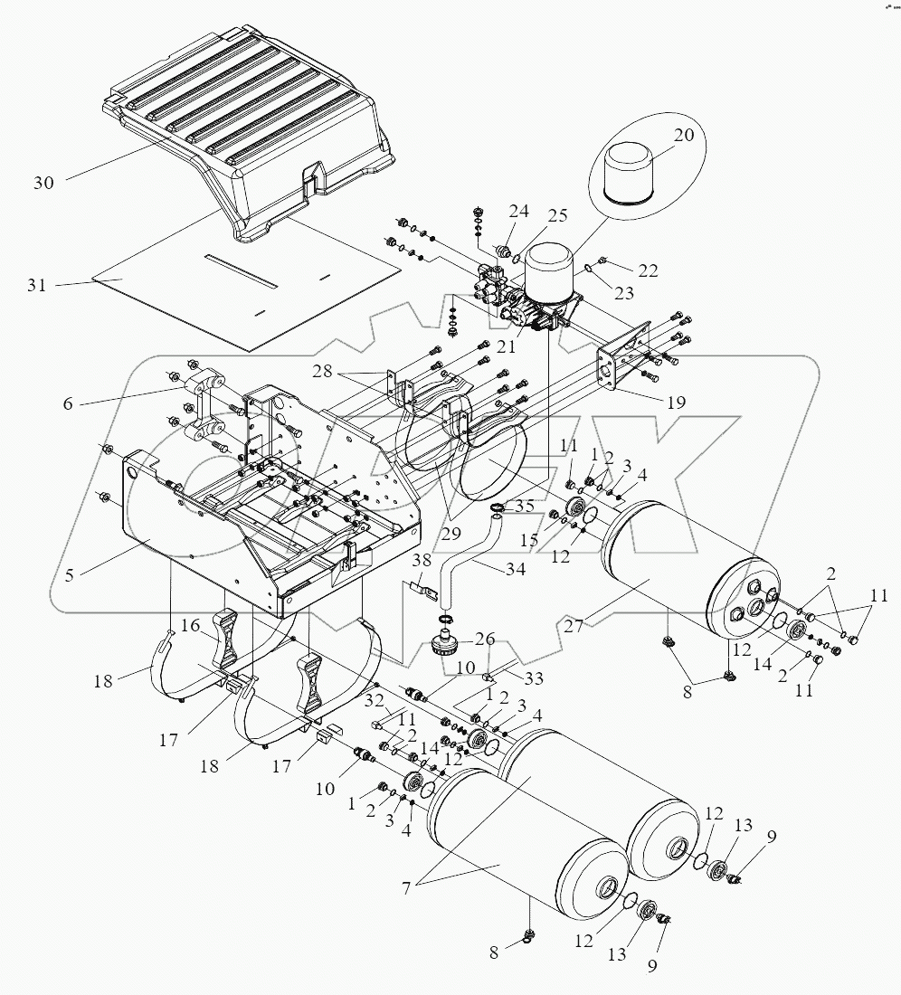  Energy Supply Module, Air Brake