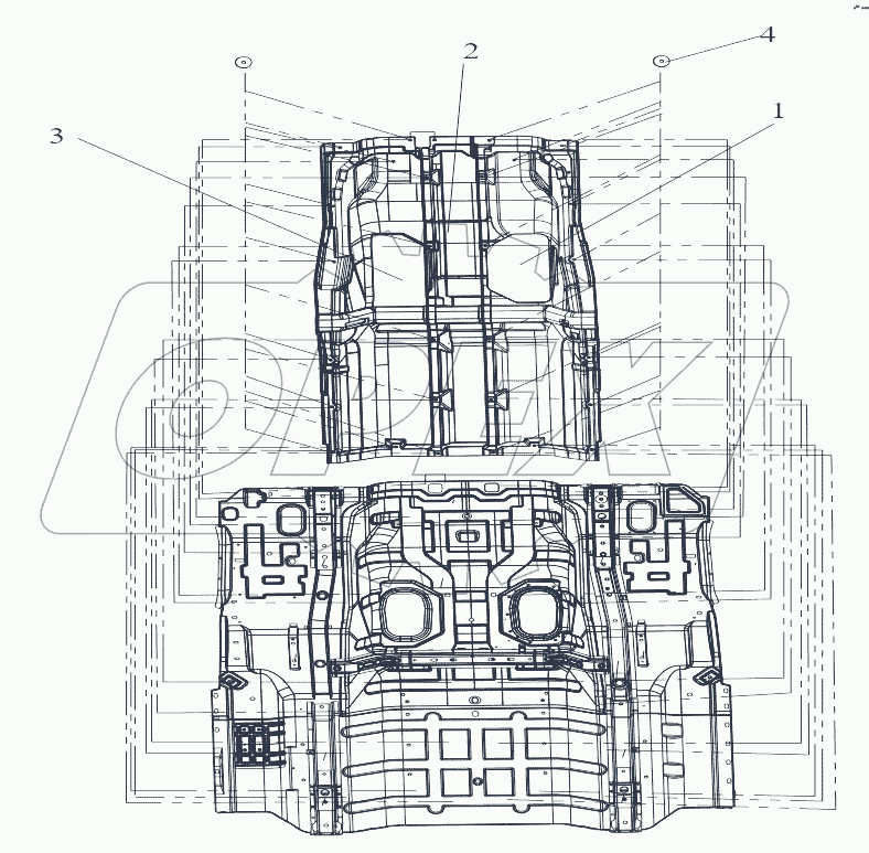  Теплоизоляционная прокладка пола