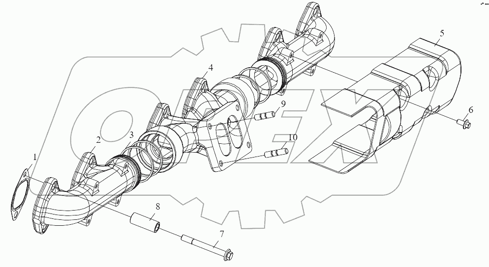  Выхлопной коллектор