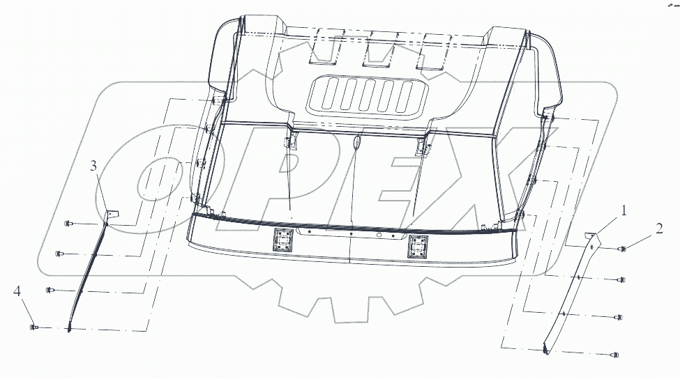  Молдинг-крыши