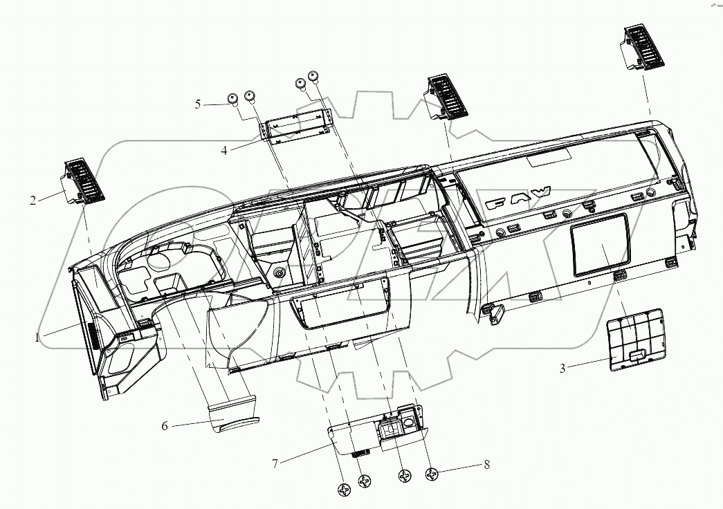  Приборная панель (II)