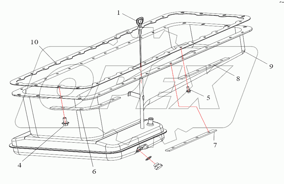  Масляный картер