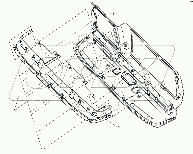  Компоненты верхнего отсека (I)