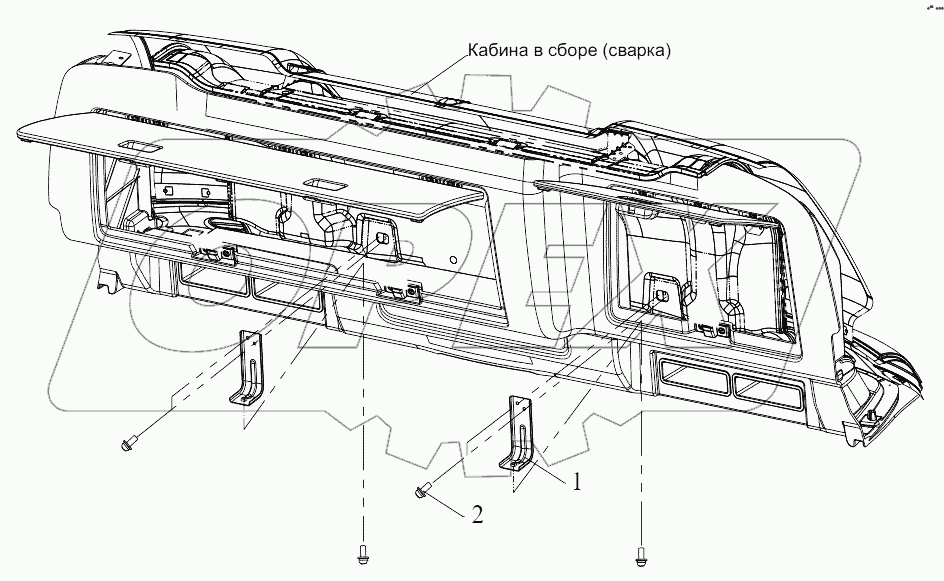  Компоненты верхнего отсека (VII)