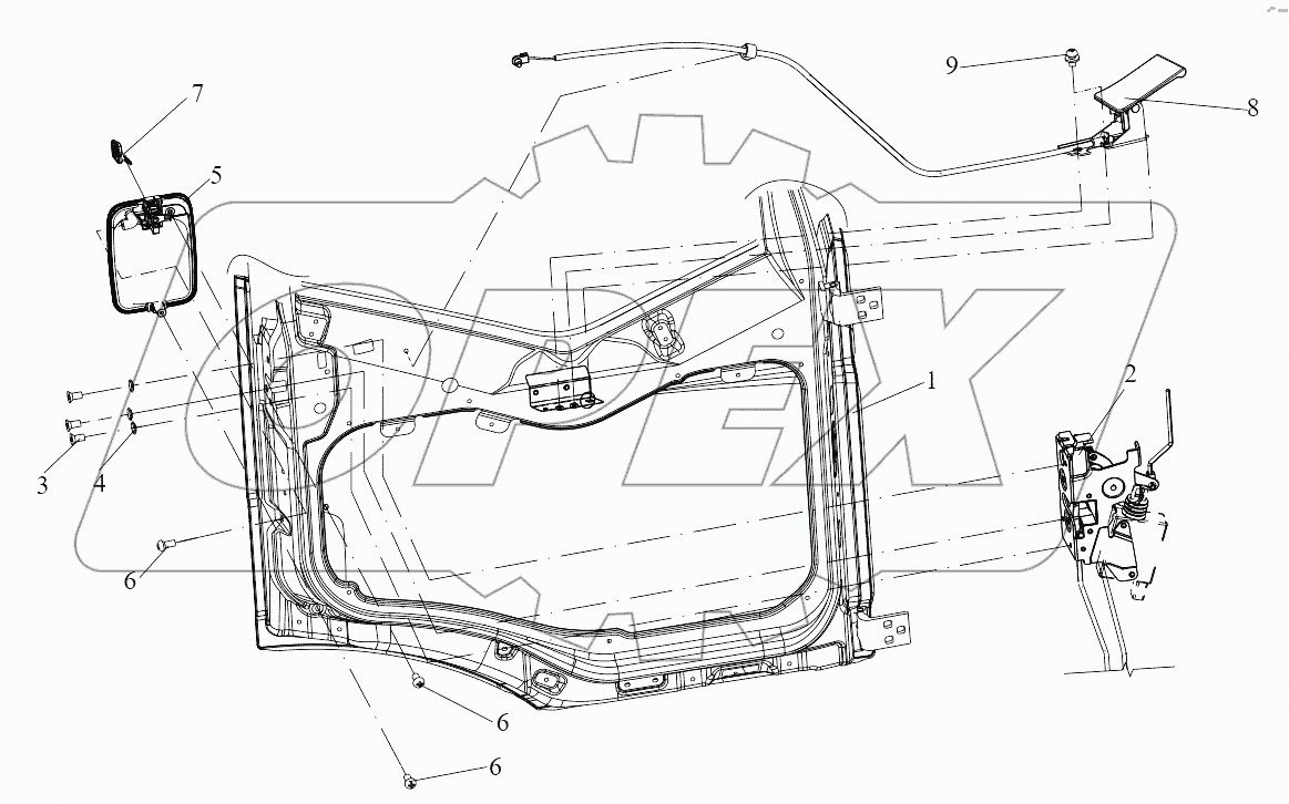  Дверной замок