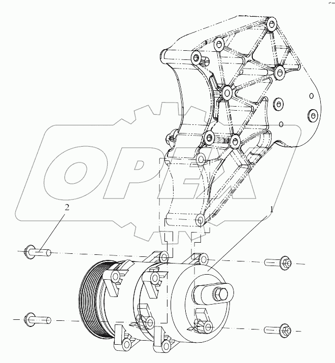 Компрессор с воздушным охлаждением