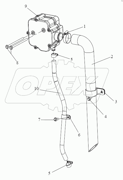 Вентиляция картера